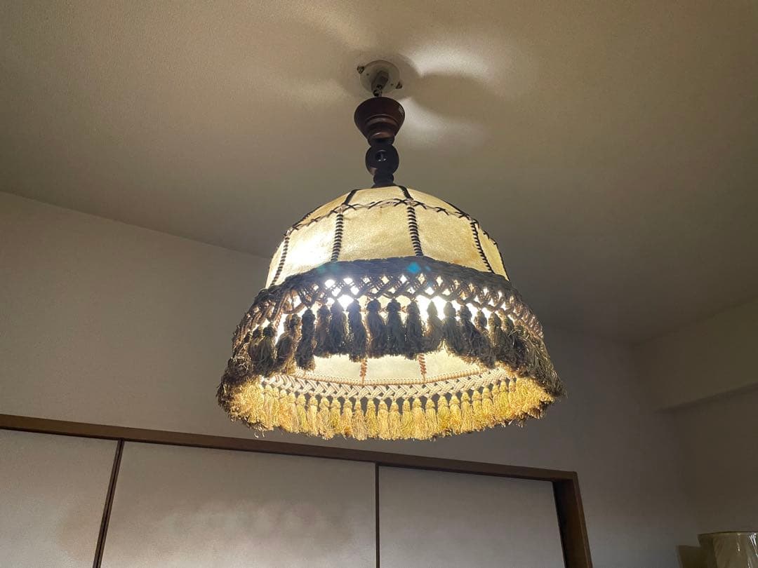 希少　ビンテージ ペンダントライト 吊り下げ　yamagiwa ヤマギワ