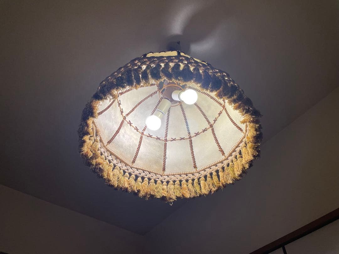 希少　ビンテージ ペンダントライト 吊り下げ　yamagiwa ヤマギワ