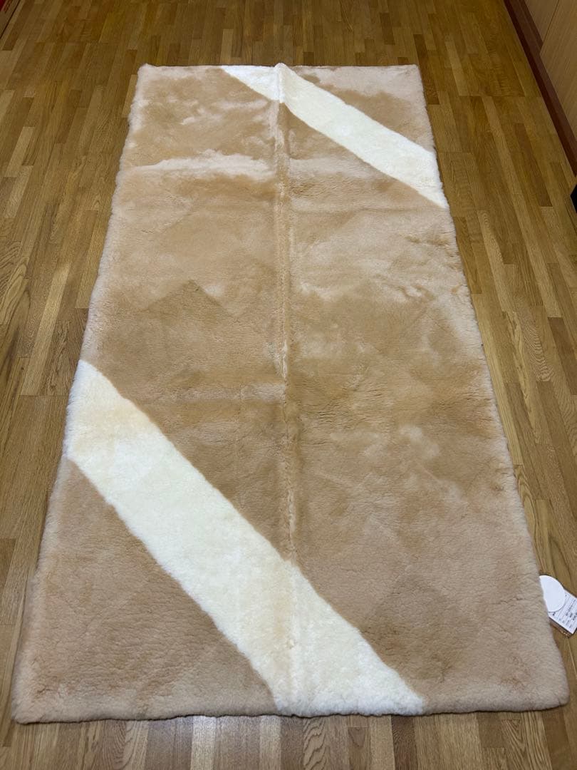 新品未使用 ムートン敷きパッド シングル