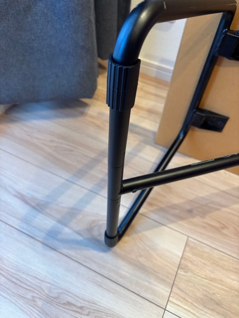 無印良品【廃盤】折りたたみローテーブル・幅９０ｃｍ・オーク材