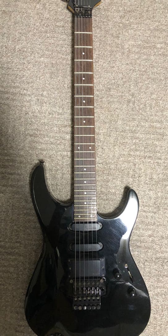 フェルナンデス フロイドローズ ブラック 旧アクティブ回路 パッシブ