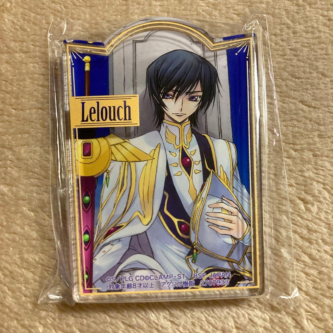 コードギアス ルルーシュ アクリルブロック - メルカリ