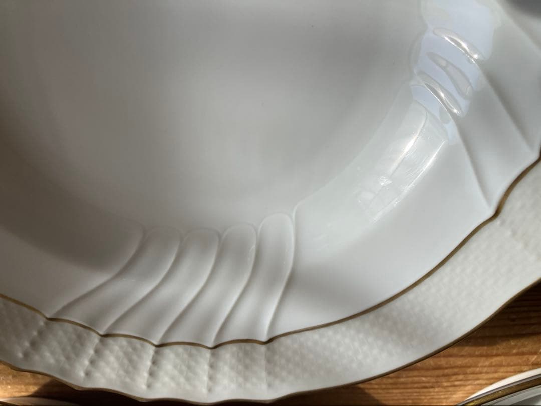 ジノリ　ベッキオグレース　23スーププレート×5