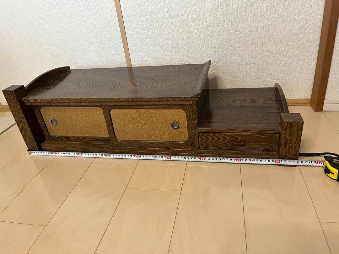 置き床　和風　和室　置床　置飾り棚　飾り台　サイドボード 床の間　ヴィンテージ