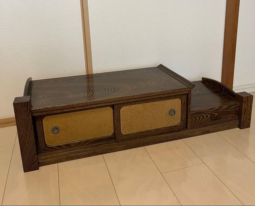 置き床　和風　和室　置床　置飾り棚　飾り台　サイドボード 床の間　ヴィンテージ