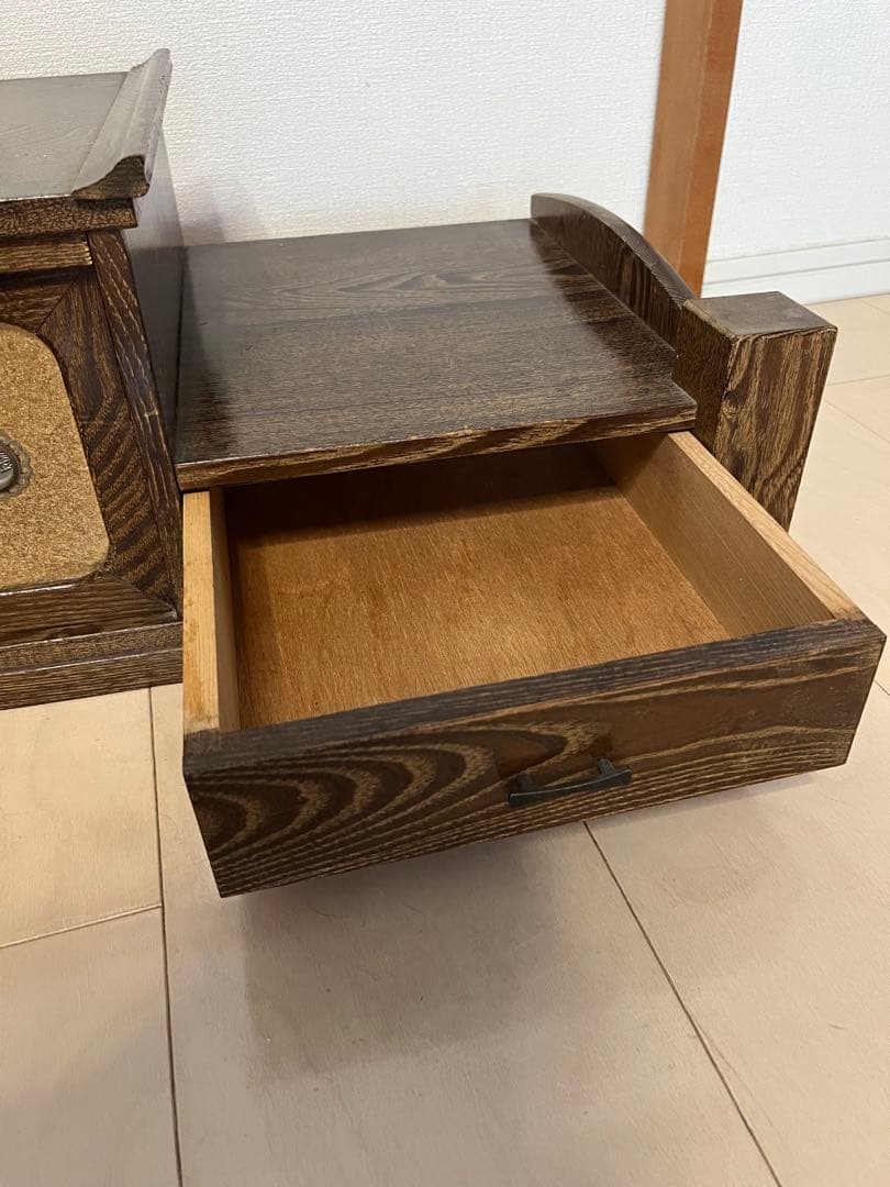 置き床　和風　和室　置床　置飾り棚　飾り台　サイドボード 床の間　ヴィンテージ