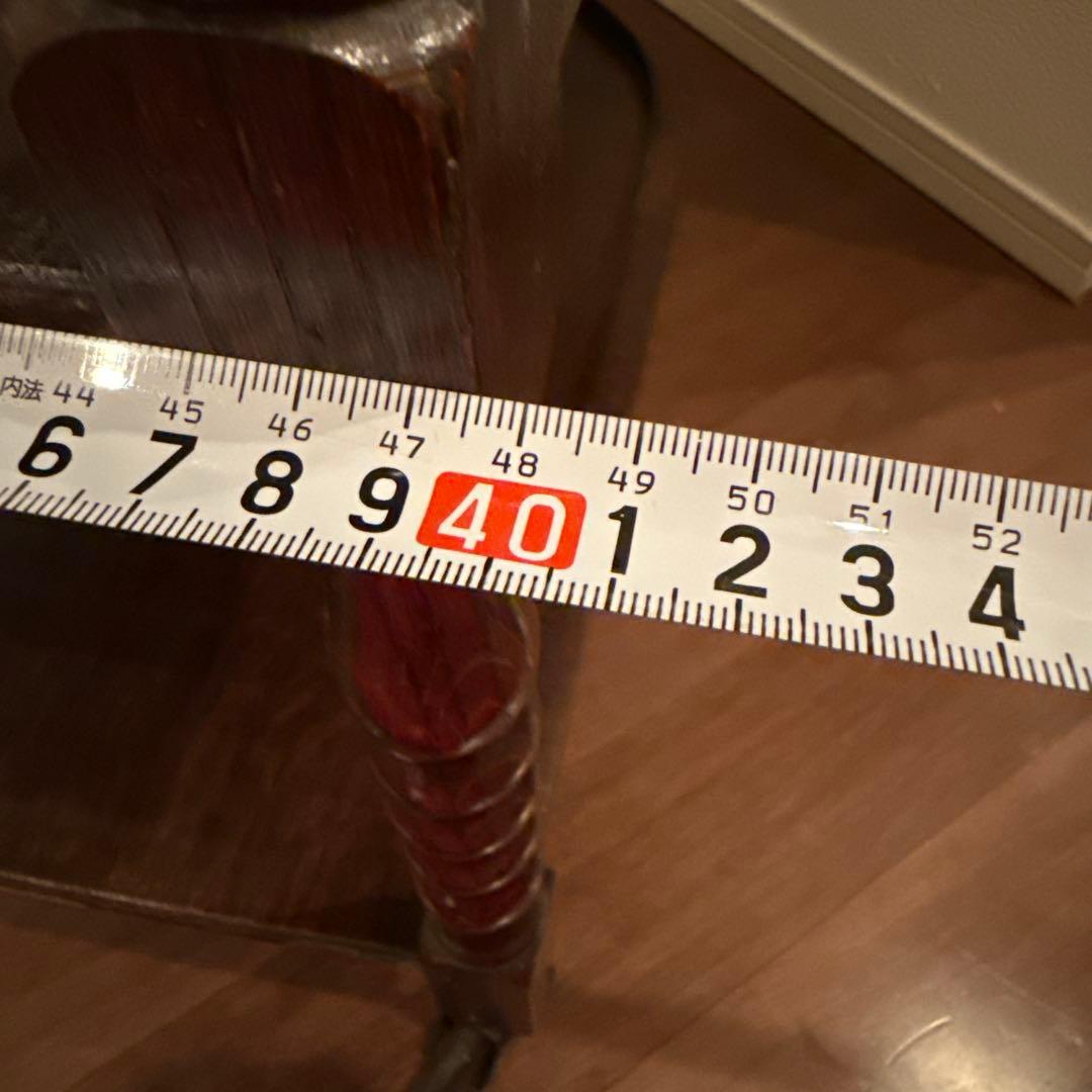 ロイズアンティークス 木製3段 キッチンワゴン ダークブラウン 英国アンティーク