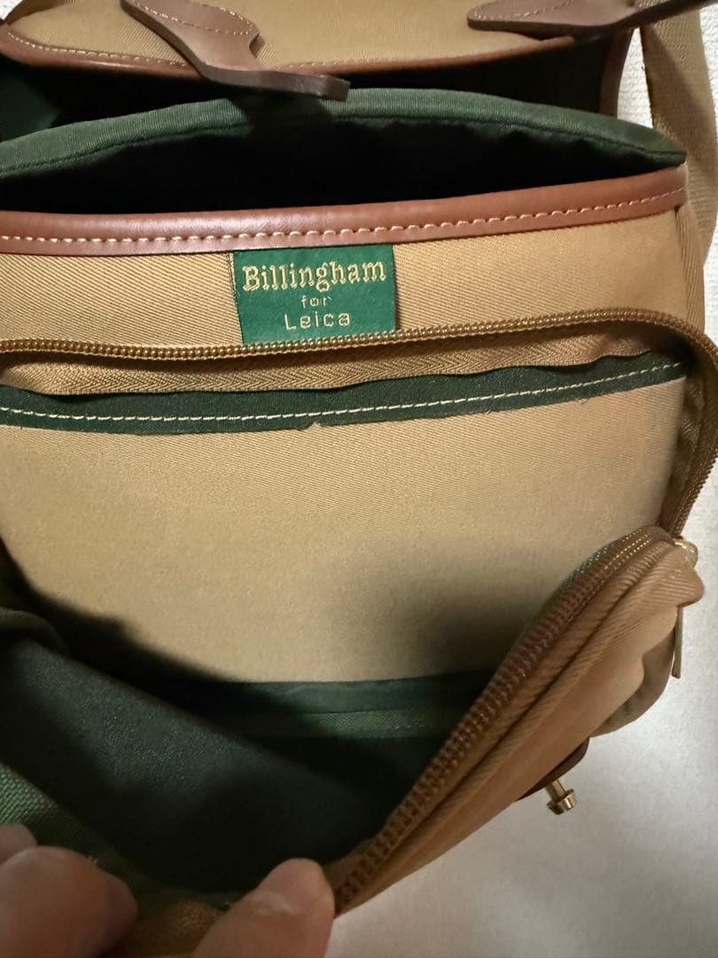Leica コンビネーションバッグ ビリンガム カーキ　カメラバッグ