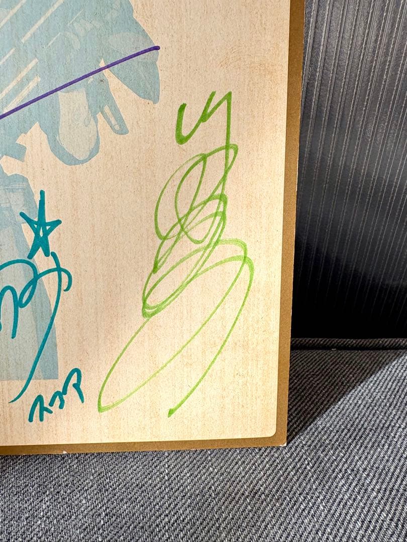 ガルフォース 直筆サイン色紙 鶴ひろみ 松井菜桜子 原えりこ 川村