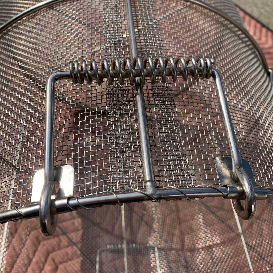 寸胴用　直径395mm スープ取りザル　カゴ　ステンレス製