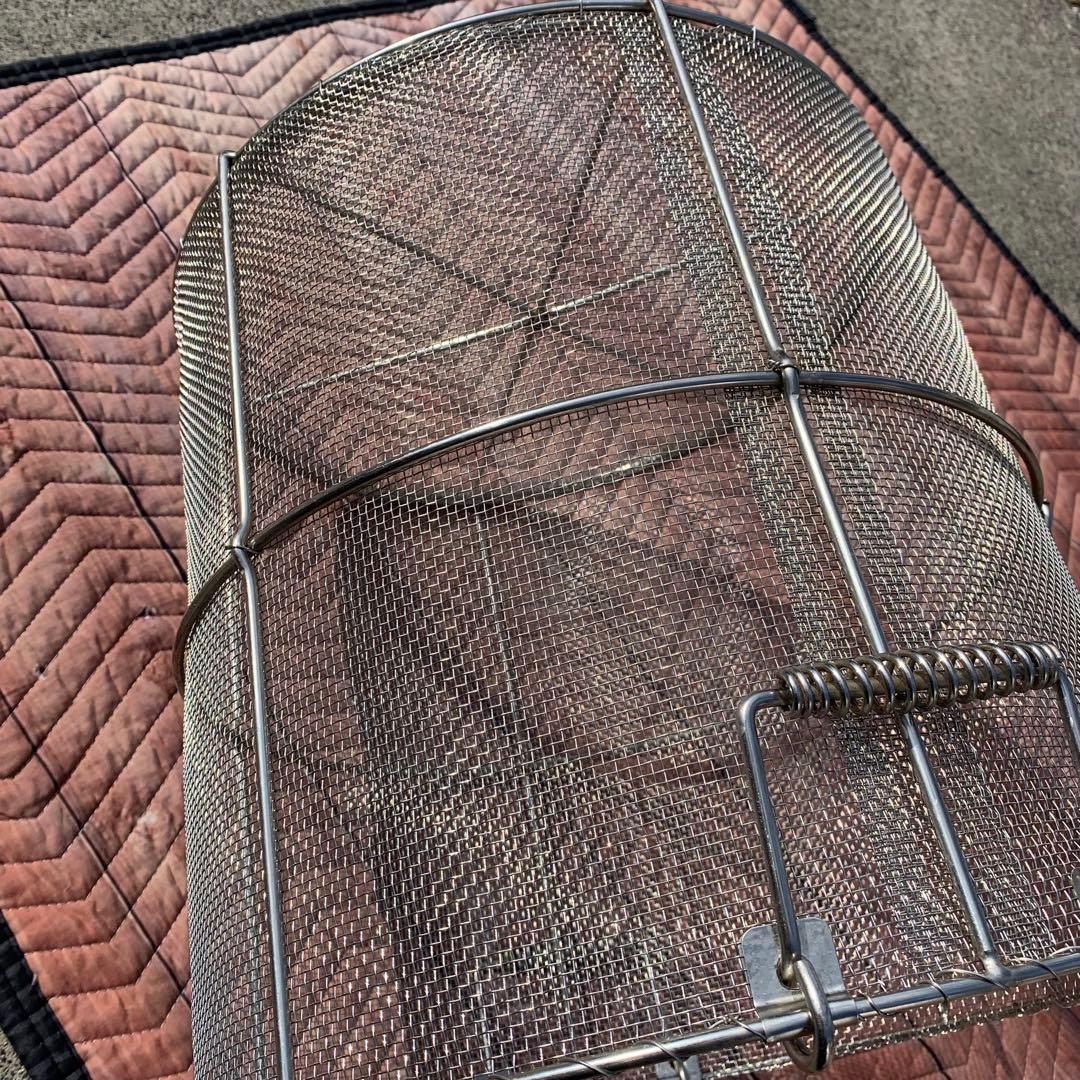 寸胴用　直径395mm スープ取りザル　カゴ　ステンレス製