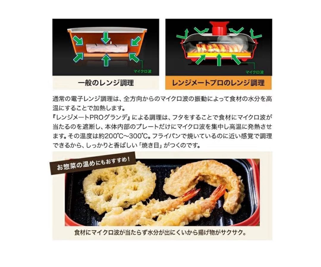 新品・未使用　レンジメート　プロ　グランデ　ディノス