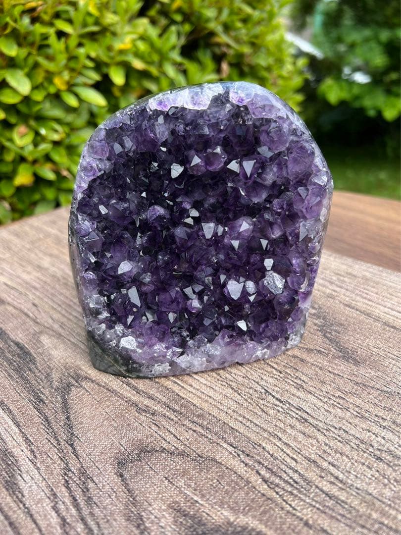A59 高品質アメジストドーム パワーストーン 紫水晶 天然石 置き物