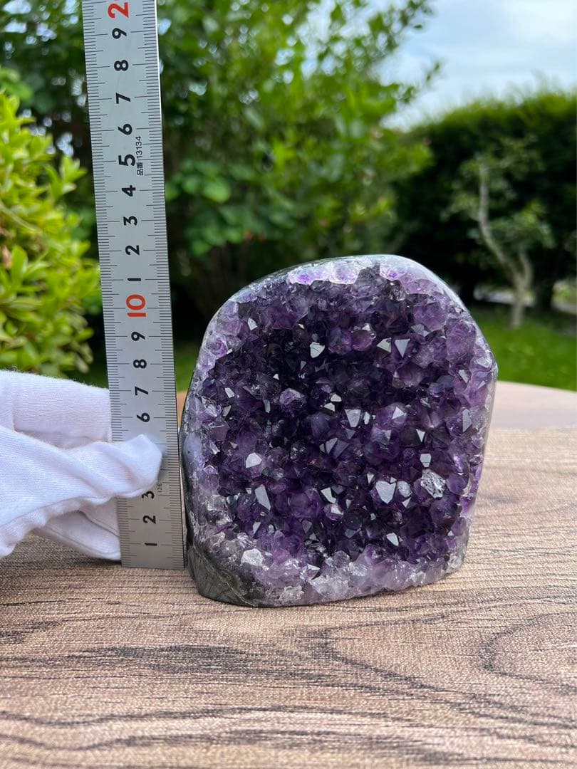 A59 高品質アメジストドーム パワーストーン 紫水晶 天然石 置き物