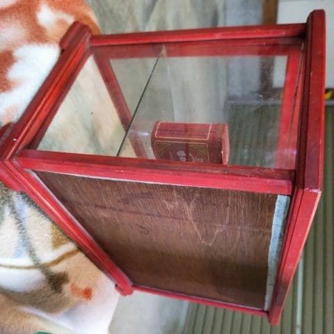 昭和時代の硝子ケース