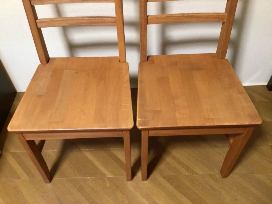 メリーちゃん専用 カントリー調 木製 イス チェア ダイニング 2脚