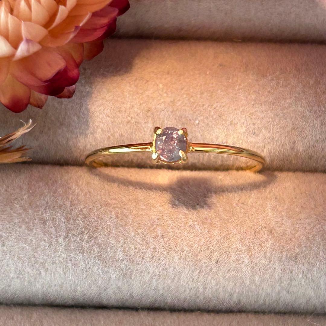 サイズ限定♡天然アレキサンドライトのリング