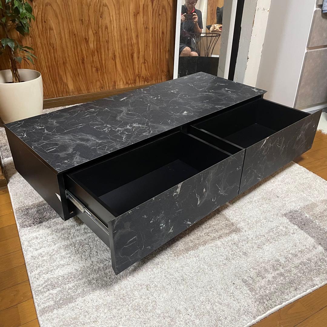 都内23区送料無料❗️dinos センターテーブル　ローテーブル　収納付き✨