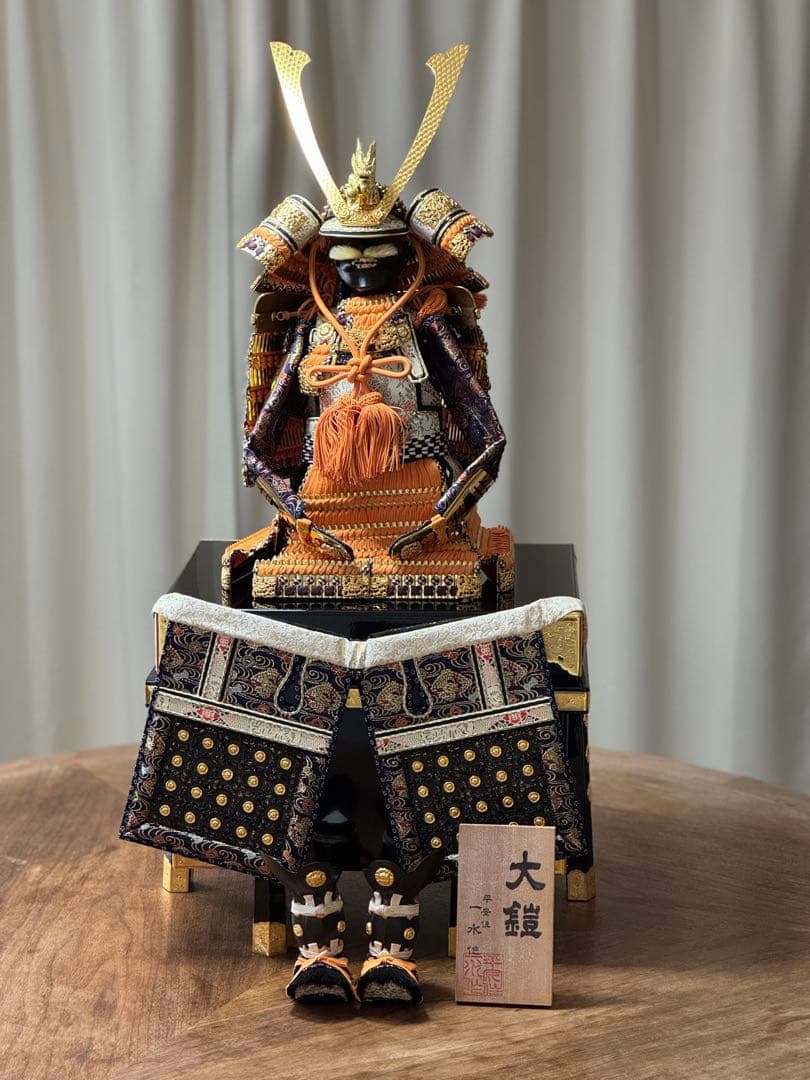 京の名匠/平安住一水/京甲冑/五月人形