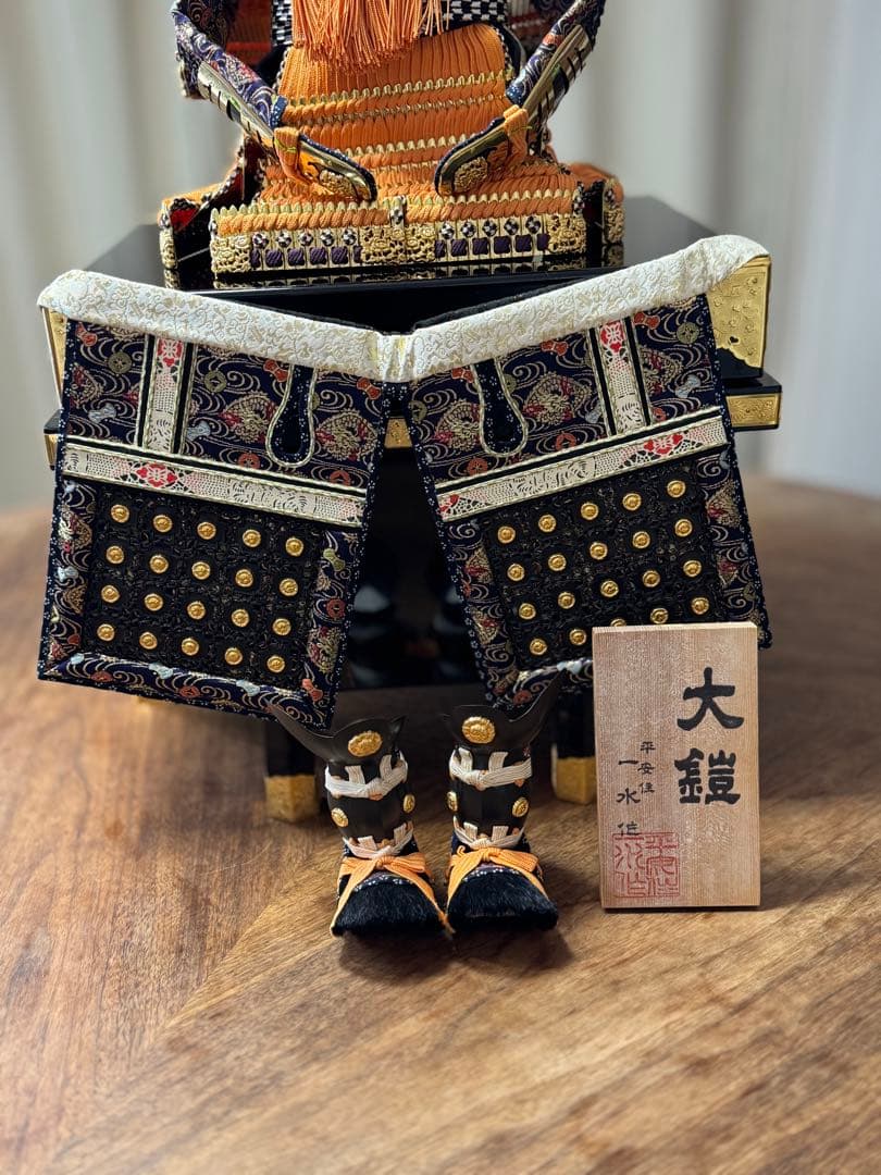 京の名匠/平安住一水/京甲冑/五月人形