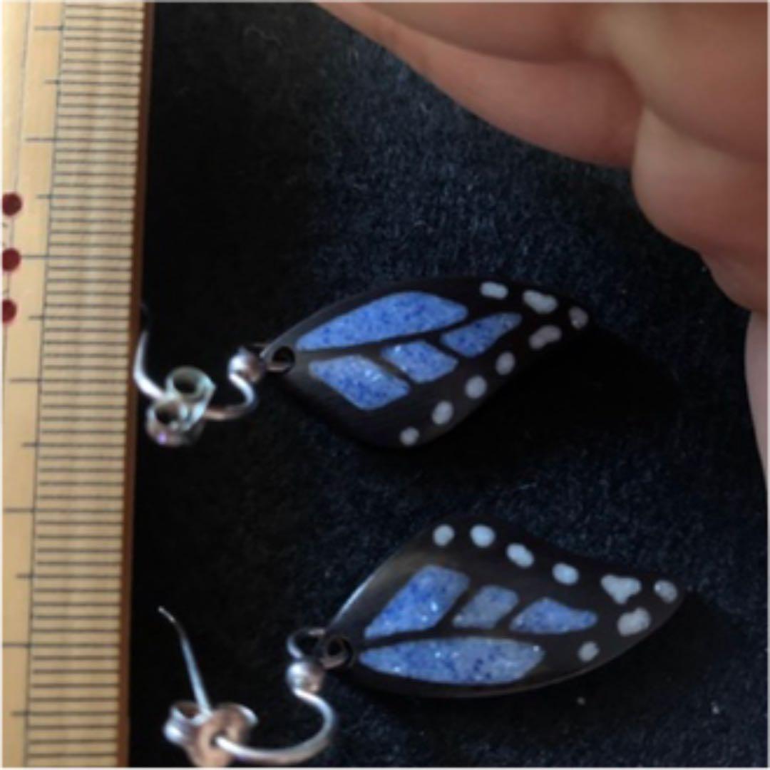 マライカ ラピスラズリインレイ天然石ピアス