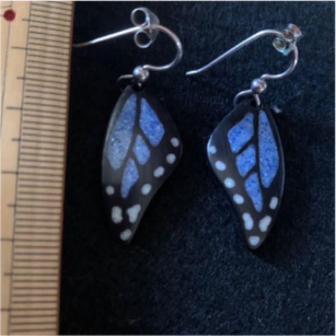 マライカ ラピスラズリインレイ天然石ピアス