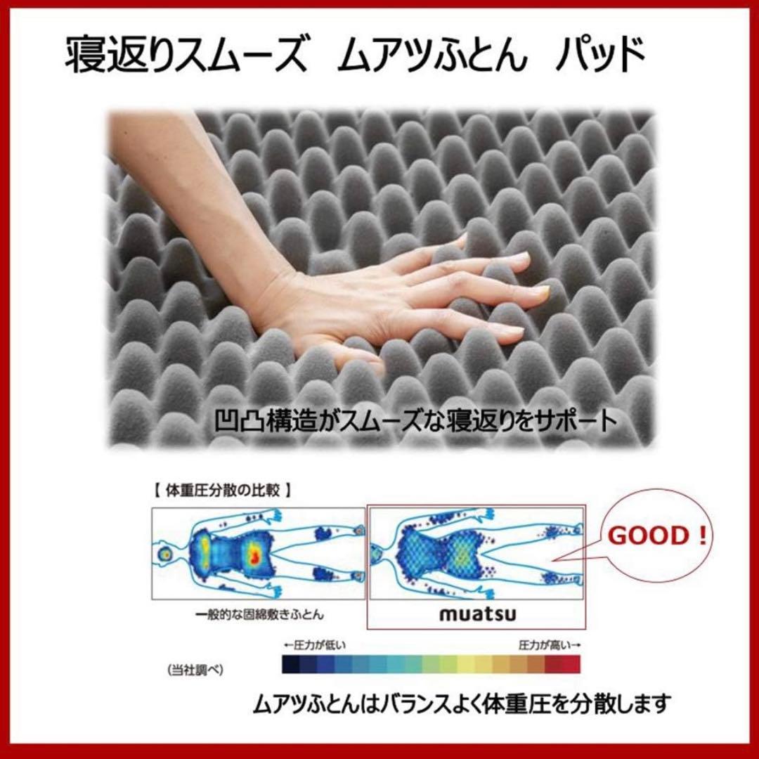 【直接引き取り】昭和西川　ムアツ ふとん マットレスパッド