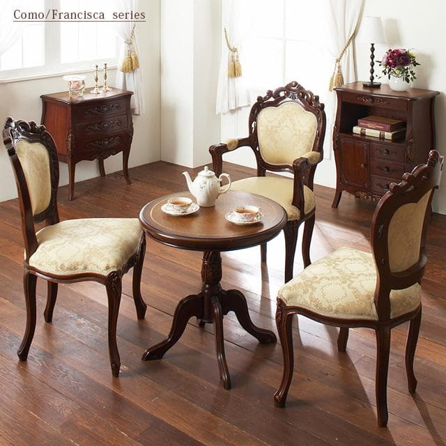 《新品・送料無料》コモ　テーブル　(ブラウン)(ホワイト)