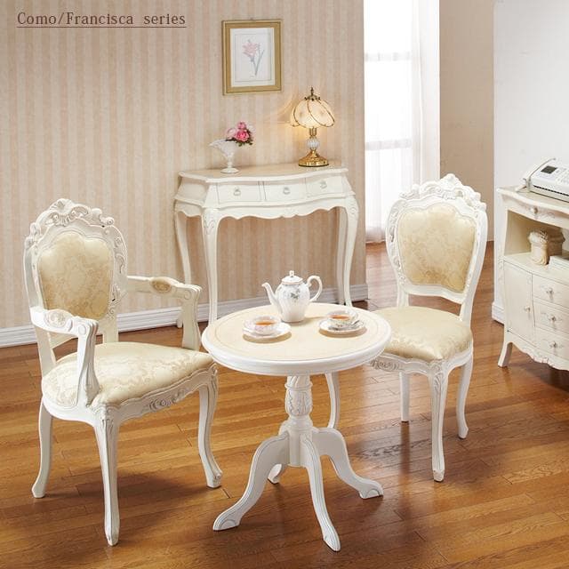 《新品・送料無料》コモ　テーブル　(ブラウン)(ホワイト)