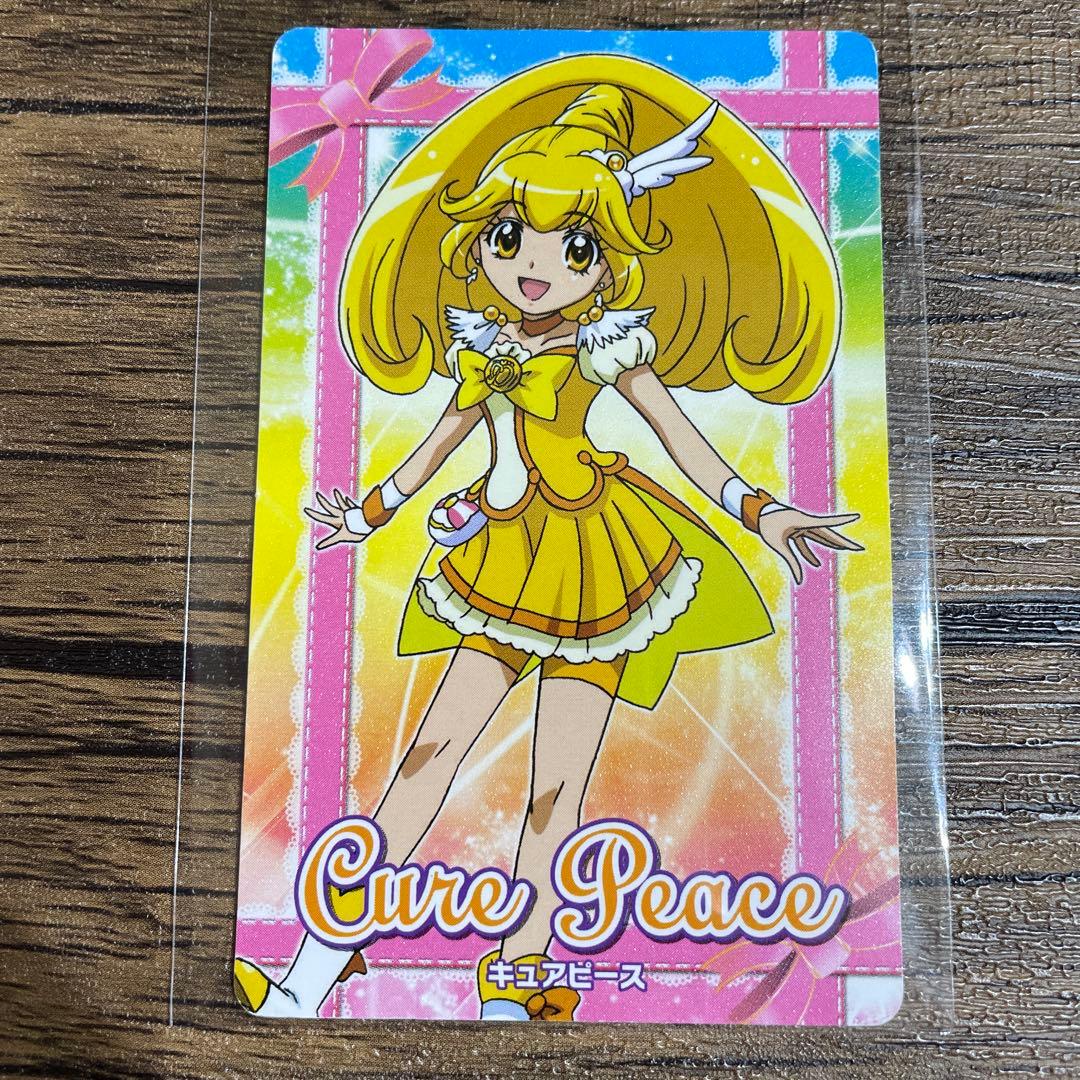 f スマイルプリキュア トップカード キュアピース 黄瀬やよい - メルカリ