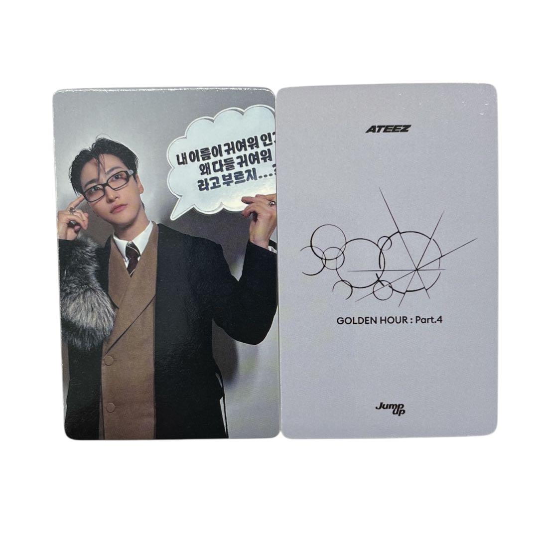 ATEEZ GOLDEN HOUR PT.4 jumpup トレカ ソンファ - メルカリ