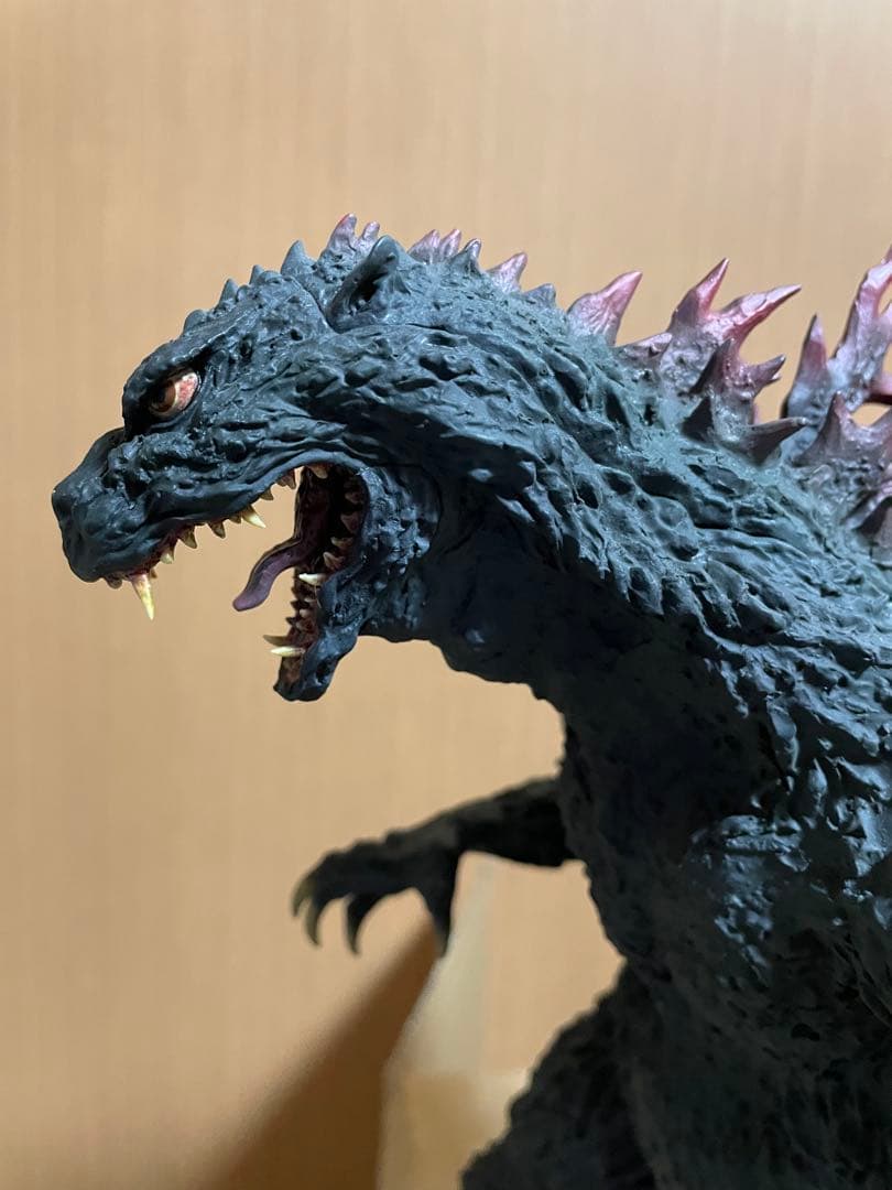 ゴジラ2000 ミレニアム ひな形レプリカ ソフビ版 メタリックレッドVer