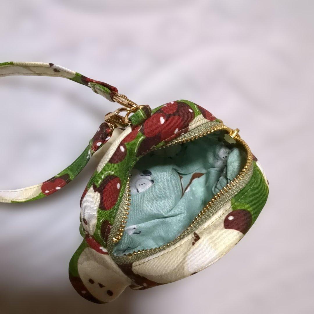 新柄…ユキエモンアニバーサリーパッチワーク ブルー系…コロンと猫ポーチ