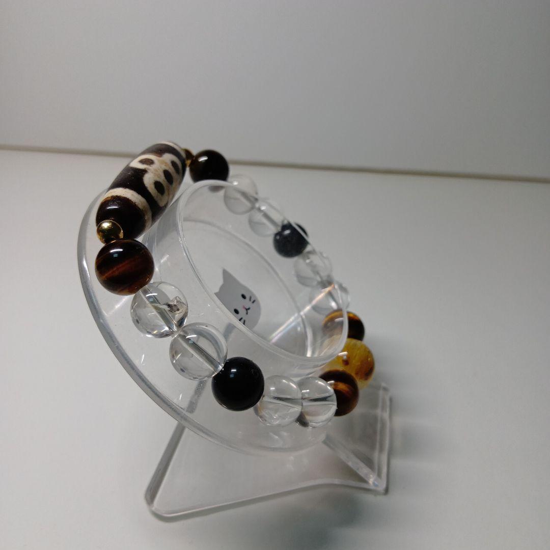 閃電五眼天珠オリジナルブレスレット