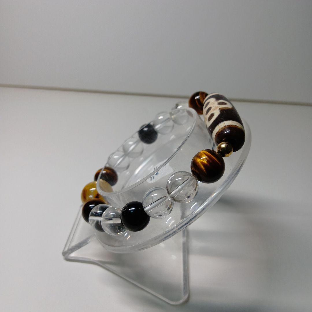 閃電五眼天珠オリジナルブレスレット