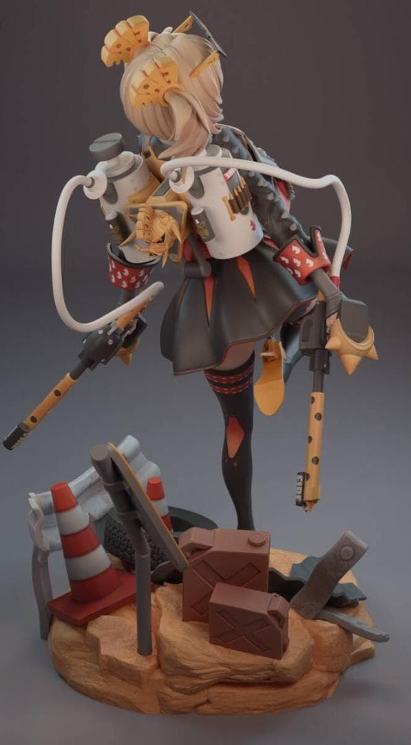 バーニス　ホワイト ゼンレスゾーンゼロ　ゼンゼロ　27ｃｍ　未塗装未組立