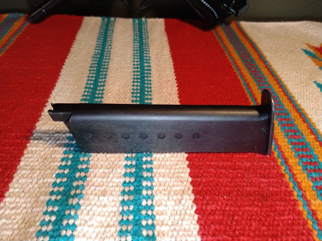 希少な美品！マルゼン ワルサーP38 キャロム社モリブデンブルー