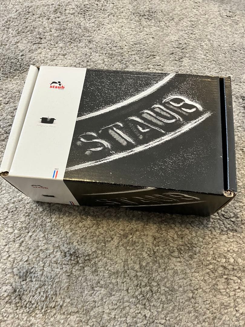 【新品未使用】ストウブ staub ピコココット ラウンド 14cm グレー