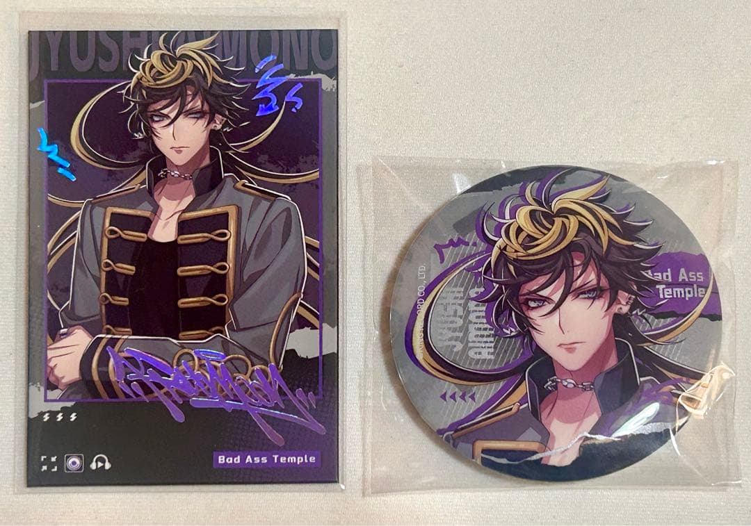 ヒプマイ 中国 缶バッジ チェキ風カード 四十物十四 - メルカリ