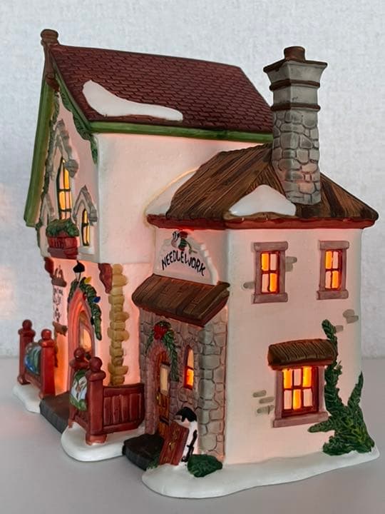 ミニチュア　ドールハウス　ライト　　　　　「パッチワークキルト屋さん」