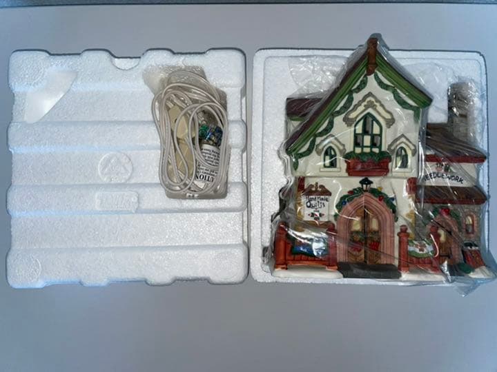 ミニチュア　ドールハウス　ライト　　　　　「パッチワークキルト屋さん」