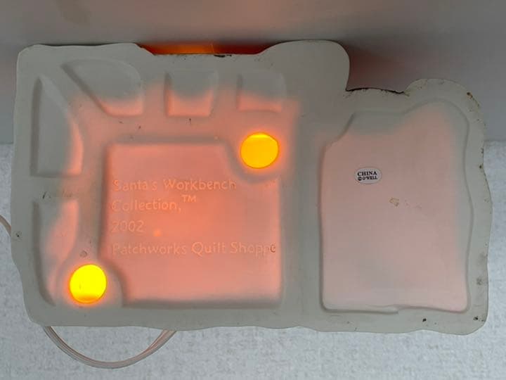 ミニチュア　ドールハウス　ライト　　　　　「パッチワークキルト屋さん」