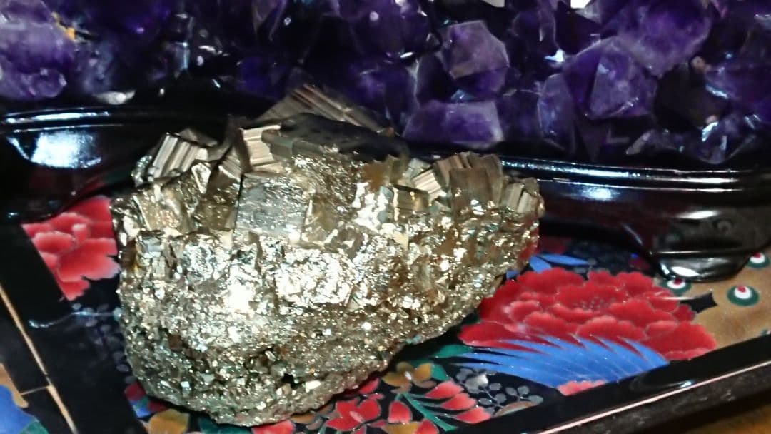 パイライト ペルー産 最高品質  強力な邪気祓い、攻撃や悪意を跳ね返す、危機回避