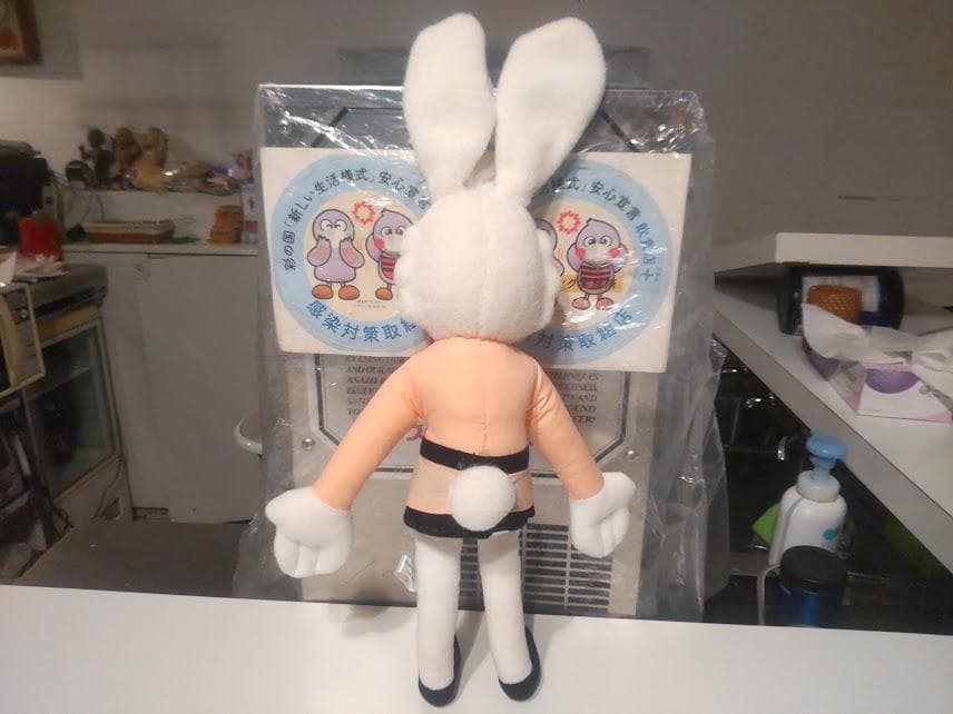 売品★レトロ★日本製★カラオケ パセラ うさぎ ラビット ぬいぐるみ