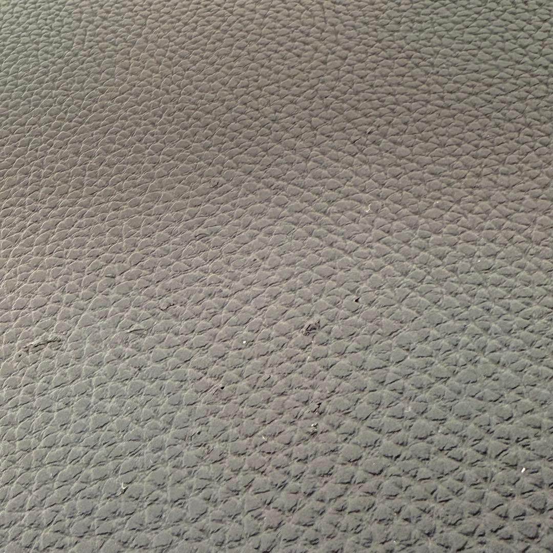 HR630 スツール　シギヤマ家具　オットマン　木製ブラック　合皮