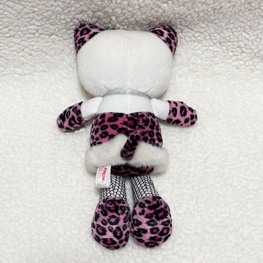 激レア　ハローキティ　2002 脚長　ヒョウ柄　ぬいぐるみ　当時物　平成ギャル