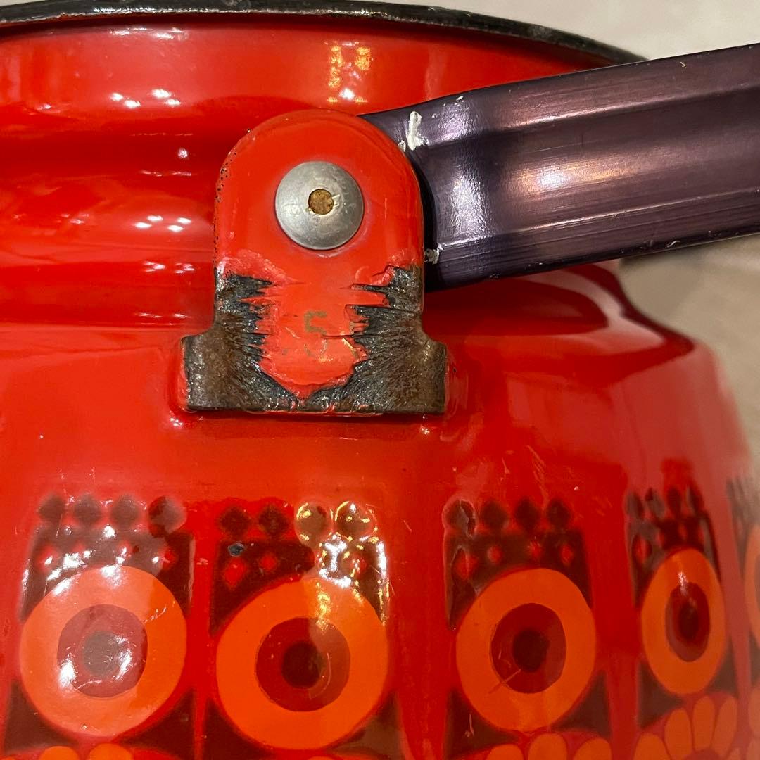 ヴィンテージ　ARABIA アラビア　フィネル　ホーロー ケトル