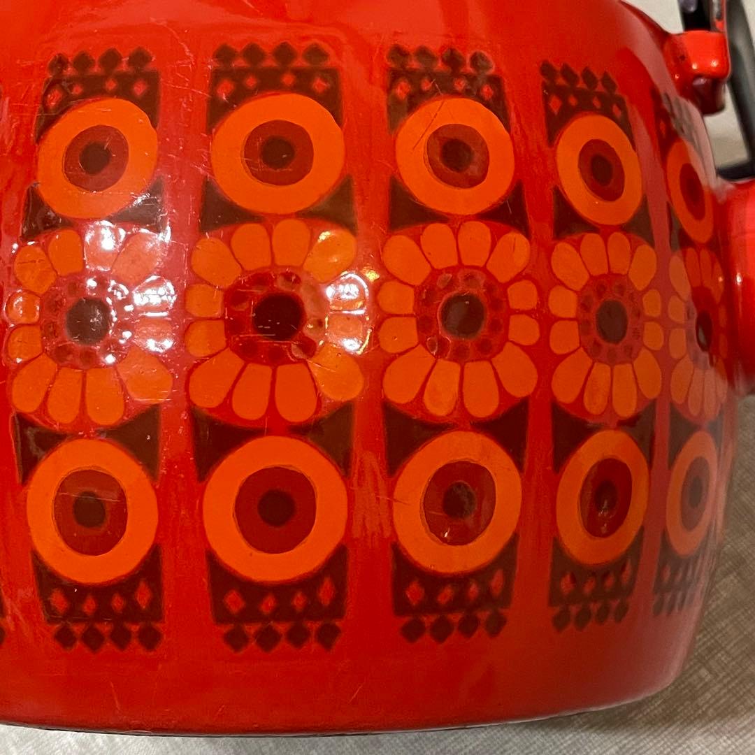 ヴィンテージ　ARABIA アラビア　フィネル　ホーロー ケトル