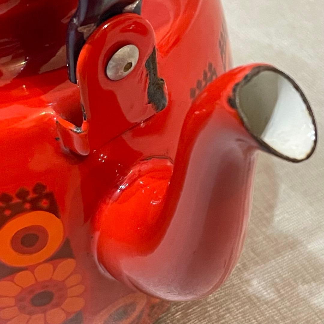 ヴィンテージ　ARABIA アラビア　フィネル　ホーロー ケトル