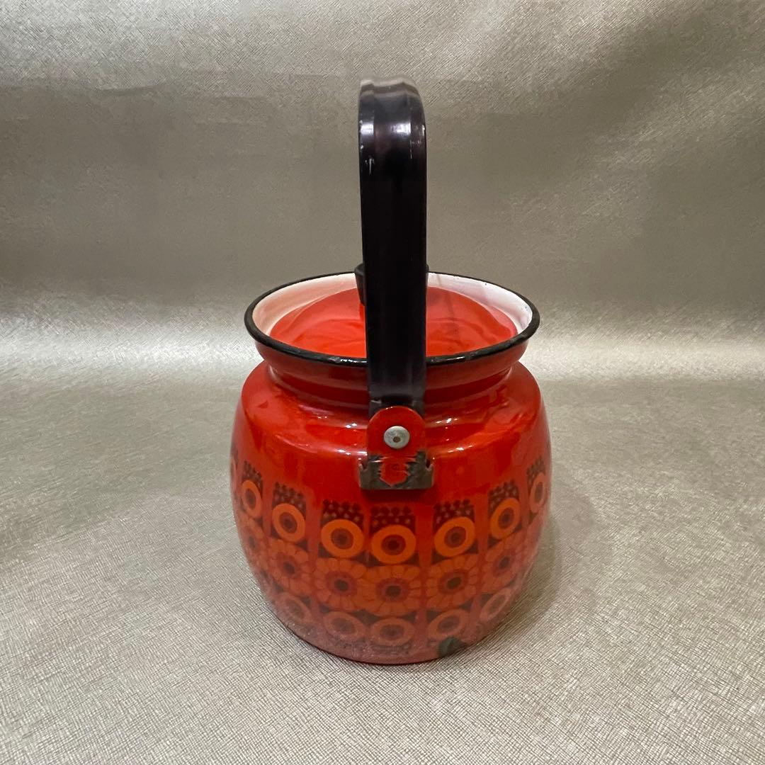 ヴィンテージ　ARABIA アラビア　フィネル　ホーロー ケトル